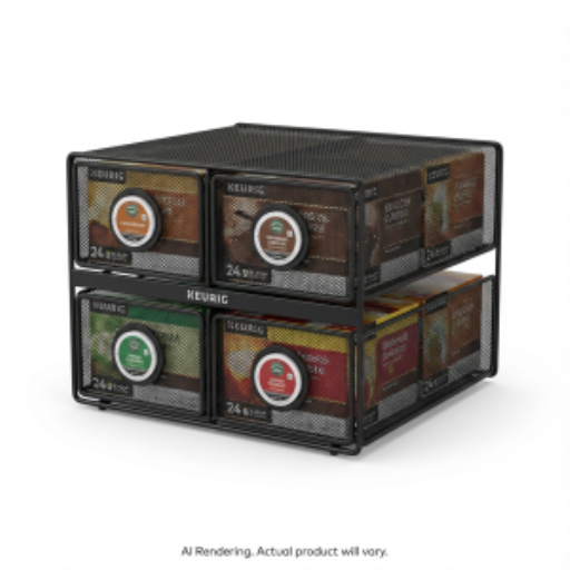 Keurig Mesh 4-Sleeve K-Cup Pod Storage Rack