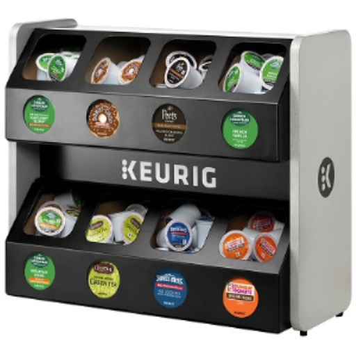 Keurig K-Cup Box Storage Shelf 8-Box Capacity