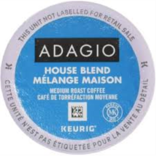 CAFÉ-K CUP ADAGIO MÉLANGE MAISON, TORRÉFACTION MOYENNE 24/BX