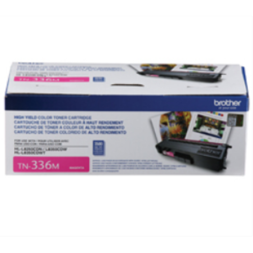 Cartouche de toner Brother TN336M magenta, haut rendement