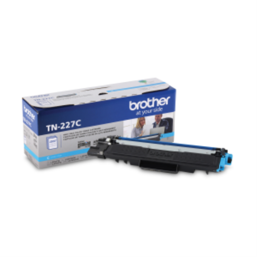 Brother Original TN-227C Cartouche de toner cyan à haut rendement
