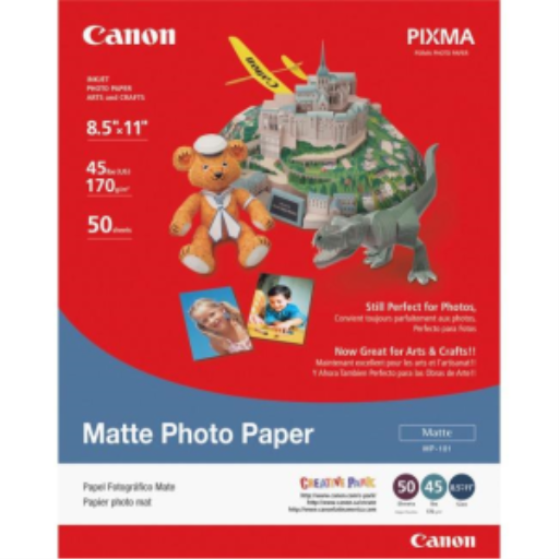 MP-101 Papier photo mat 8,5" x 11" (50 feuilles/paquet)