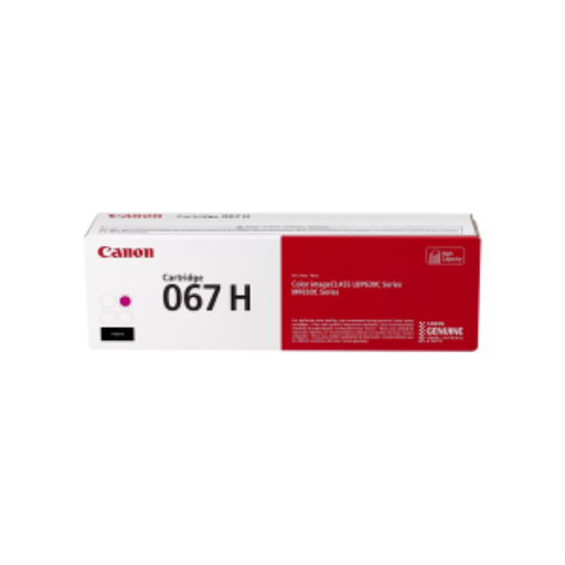 Cartouche de toner magenta grand rendement Canon 067 H (5104C001)
