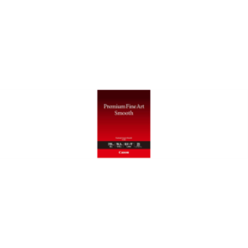Canon FA-SM2 Papier d'art premium lisse, format Lettre (25 feuilles/paquet)