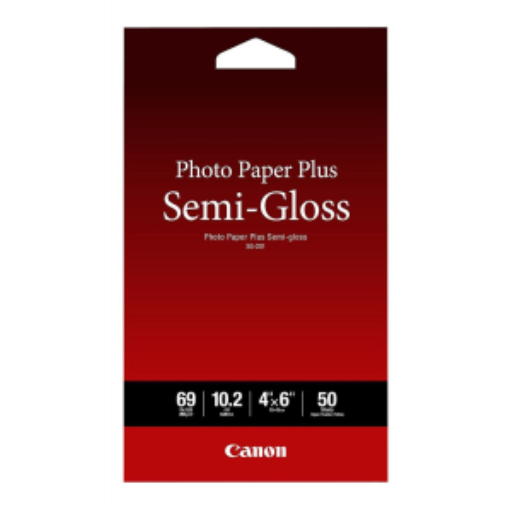 SG-201 Papier photo Plus Semi-Brillant 4" x 6" (50 feuilles/paquet)