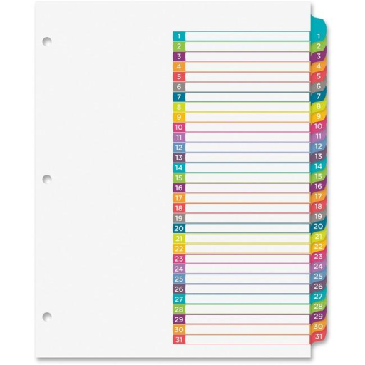 Avery Ready Index Arched Tabs Laser/Inkjet Contemporary