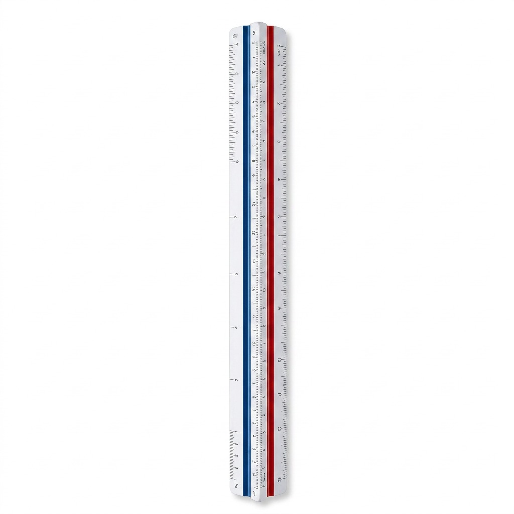 Staedtler Triangular Ruler Architec 12-inch