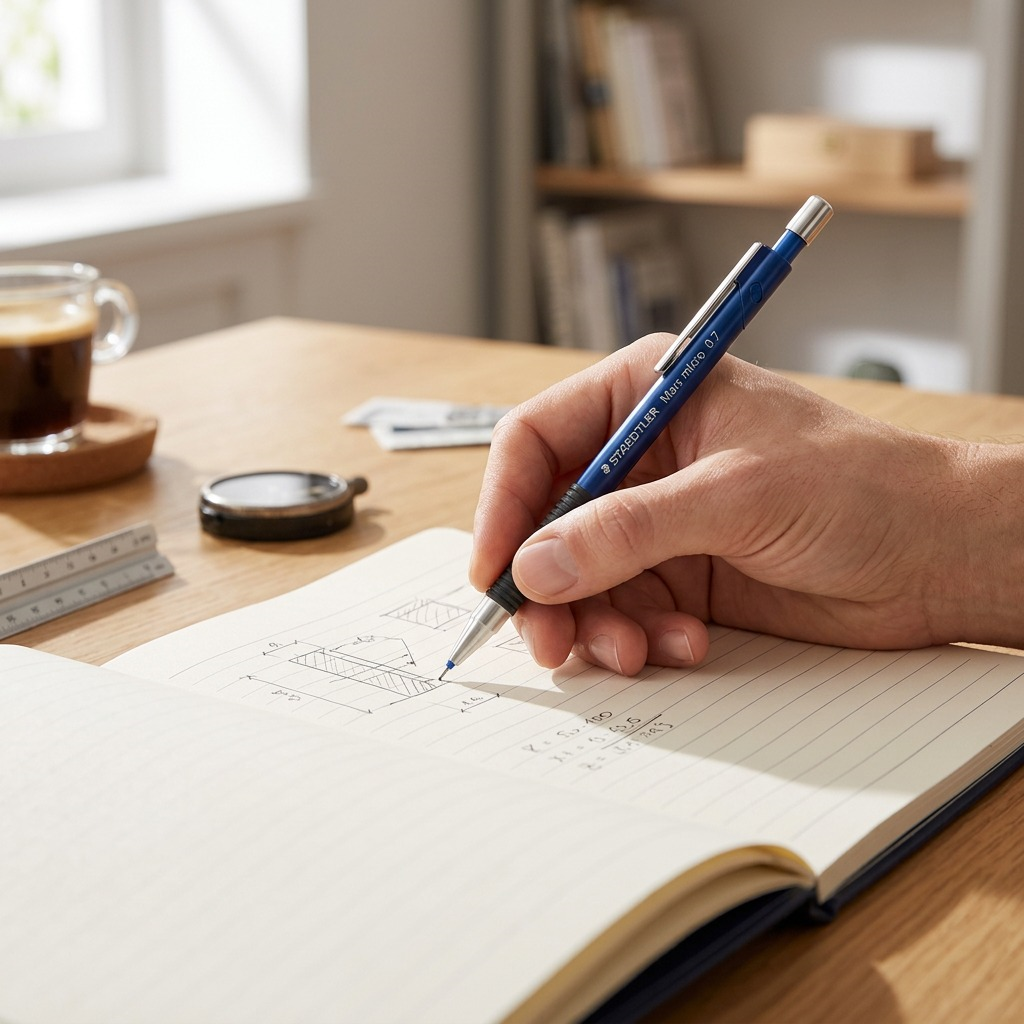 Staedtler Mechanical Pencil Micro 0.7mm Blue