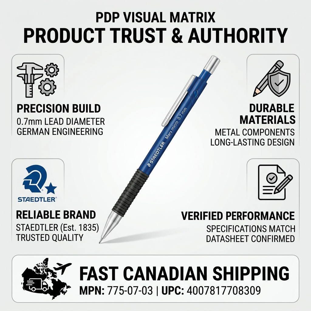 Staedtler Mechanical Pencil Micro 0.7mm Blue