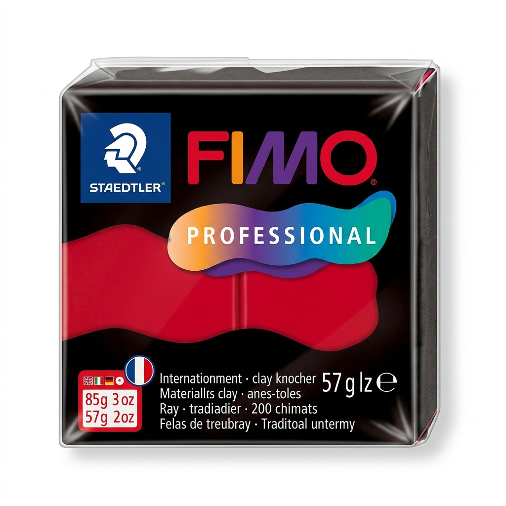 Staedtler Modelling Clay Fimo Professional Carmine 57g (2 oz)