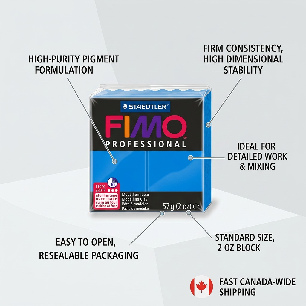 Staedtler Modelling Clay Fimo Professional True Blue 57g (2 oz)