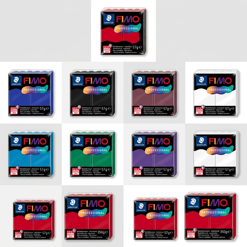 Staedtler Modelling Clay Fimo Professional Carmine 57g (2 oz)