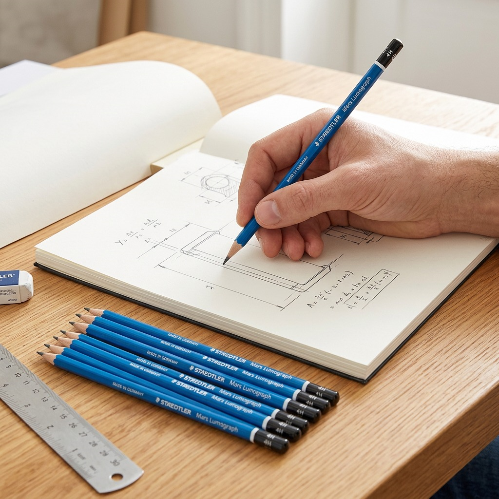 Staedtler Pencil Mars Lumograph 4H 100% PEFC - Replacement for 100-4H-11
