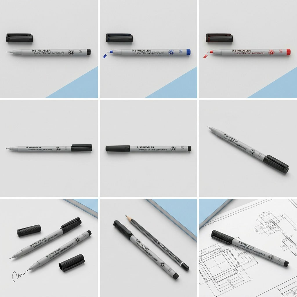 Staedtler Marker Lumocolor Superfine Water-Based Black