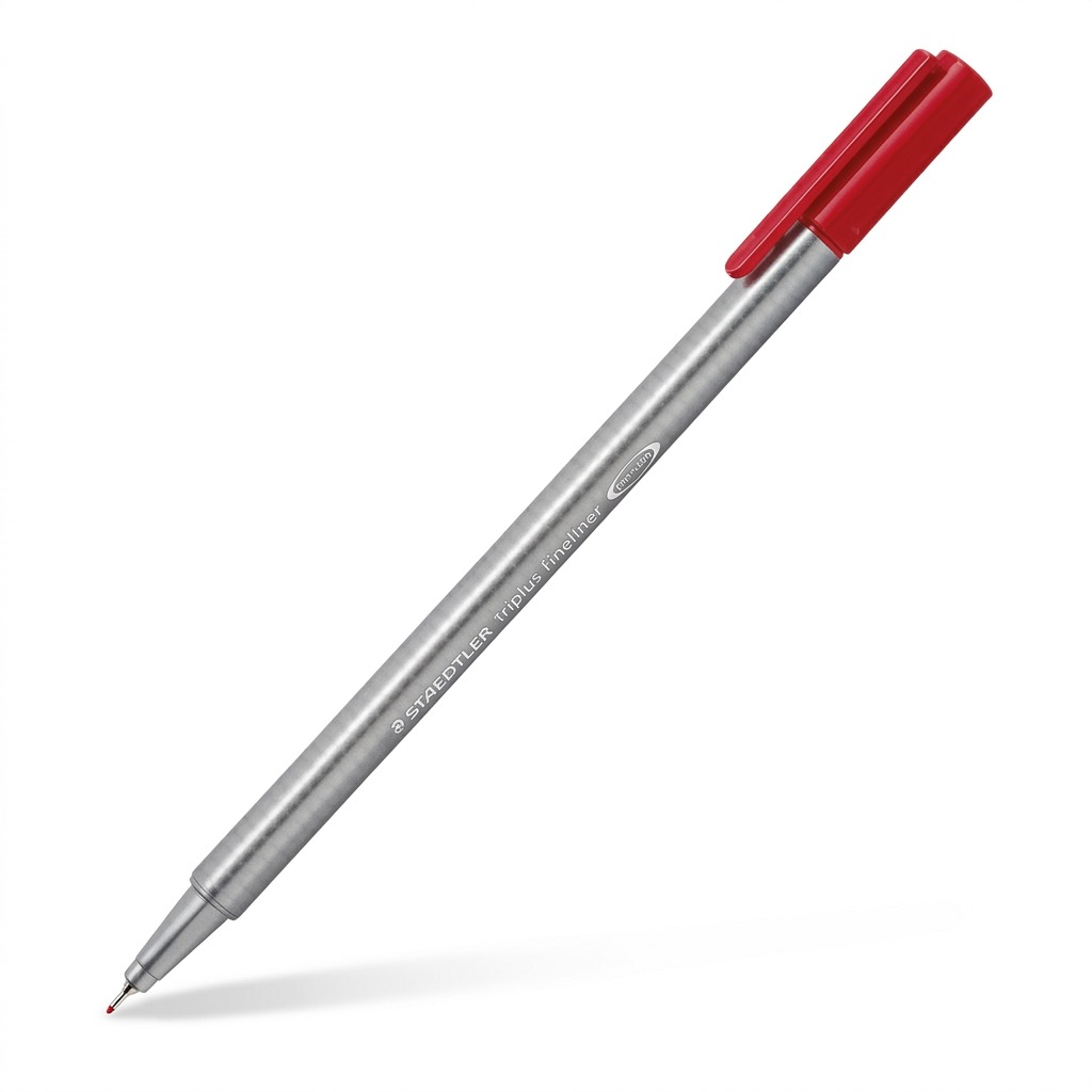 Staedtler Marker Triplus 0.3mm Red