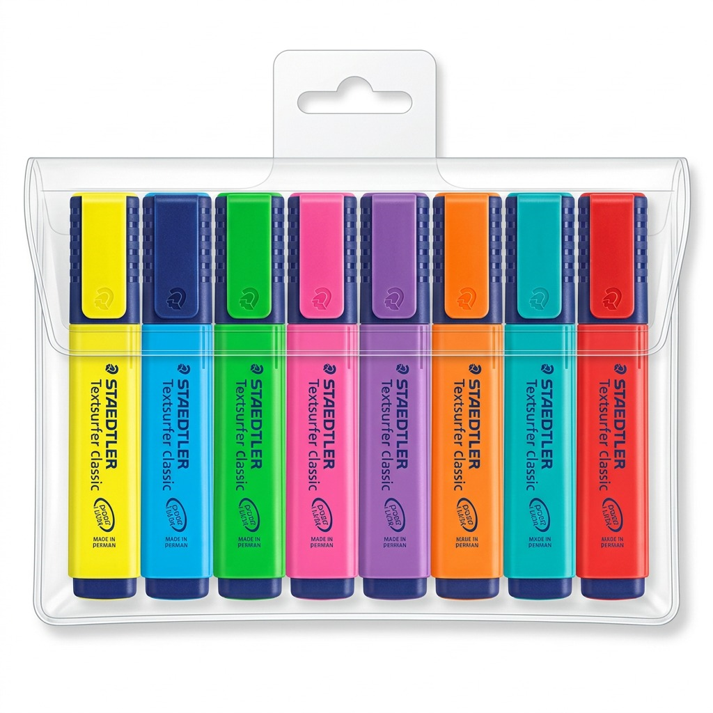 Staedtler Highlighter Textsurfer Classic 8-Pack Wallet