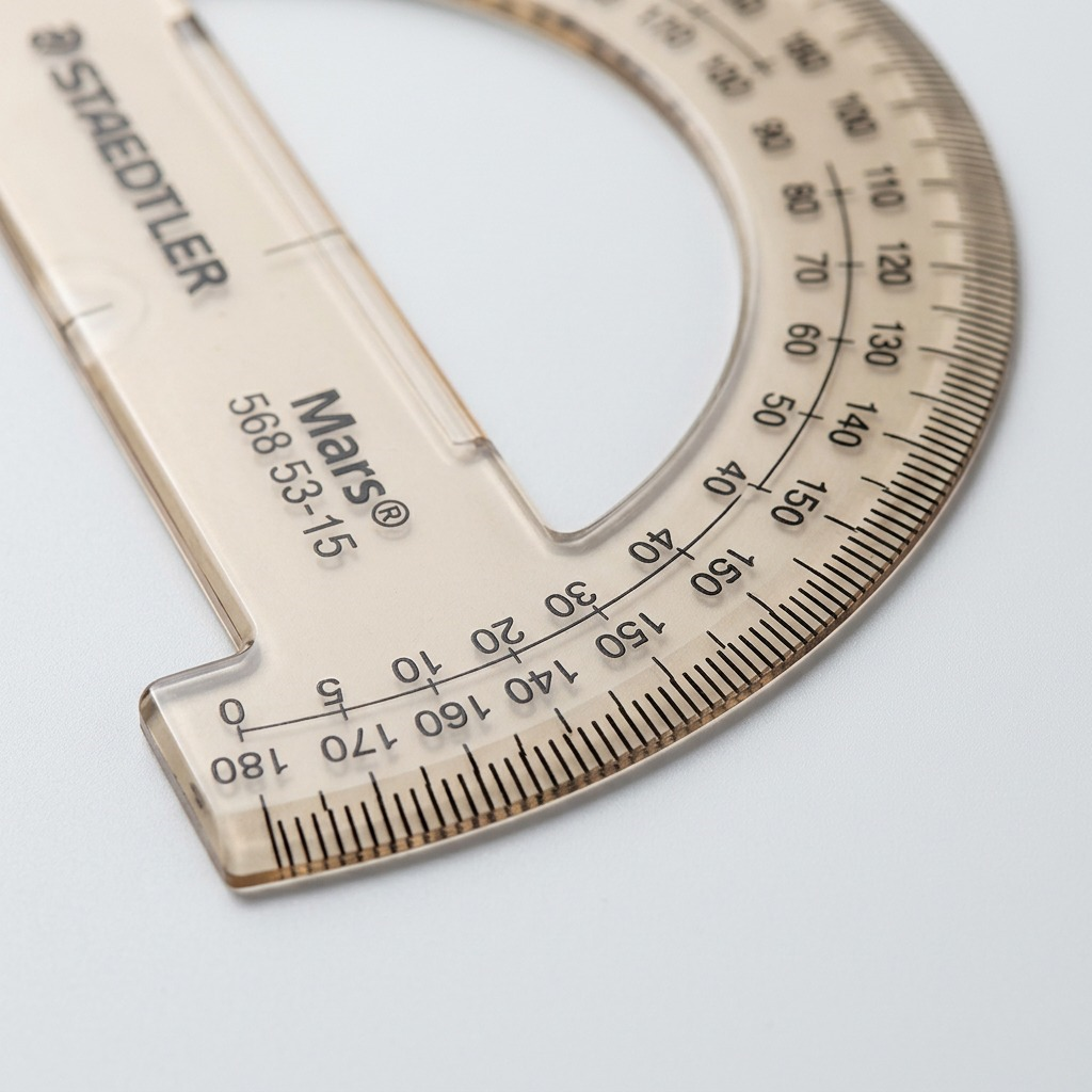 Staedtler Protractor 180 Degree 6-inch
