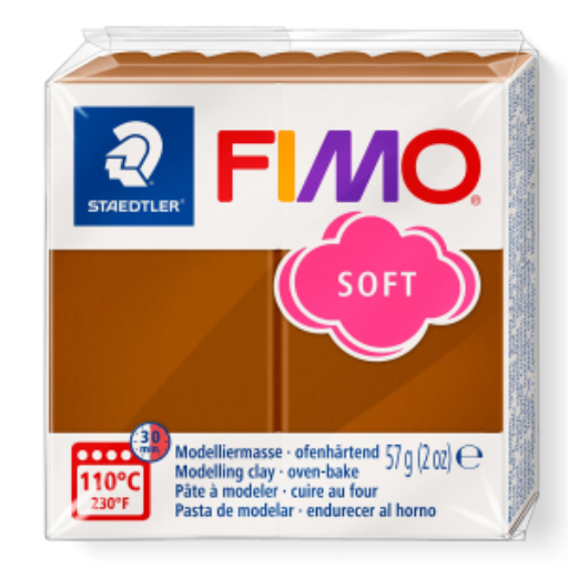 Staedtler Modelling Clay Fimo Soft Caramel 57g (2 oz)