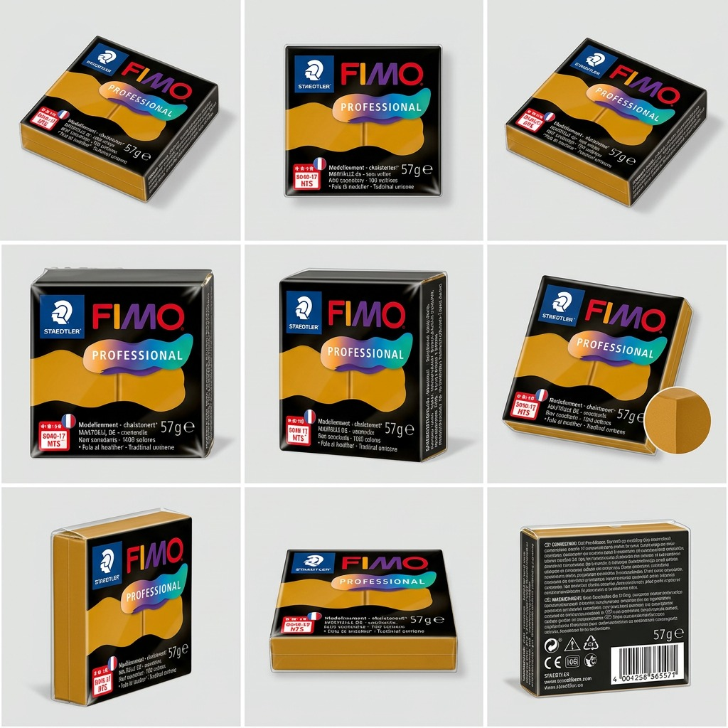 Staedtler Modelling Clay Fimo Professional Ochre 57g (2 oz)