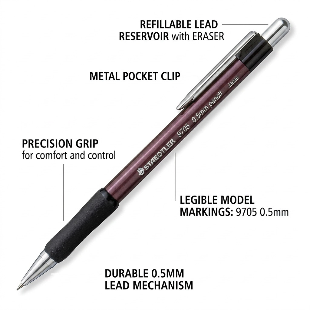Staedtler Mechanical Pencil Elite 0.5mm Ass