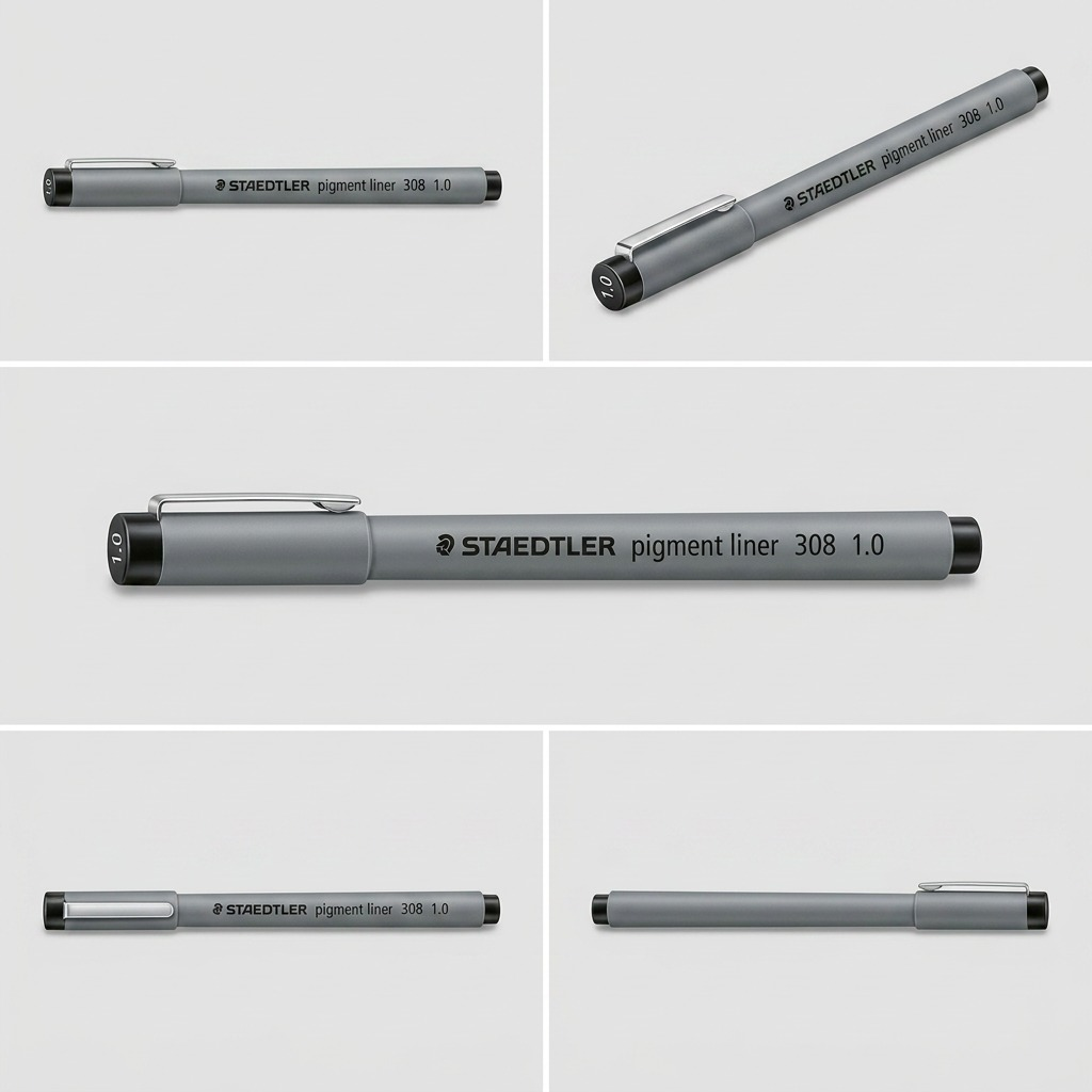 Staedtler Fineliner Pigment Liner 1, 0mm Black