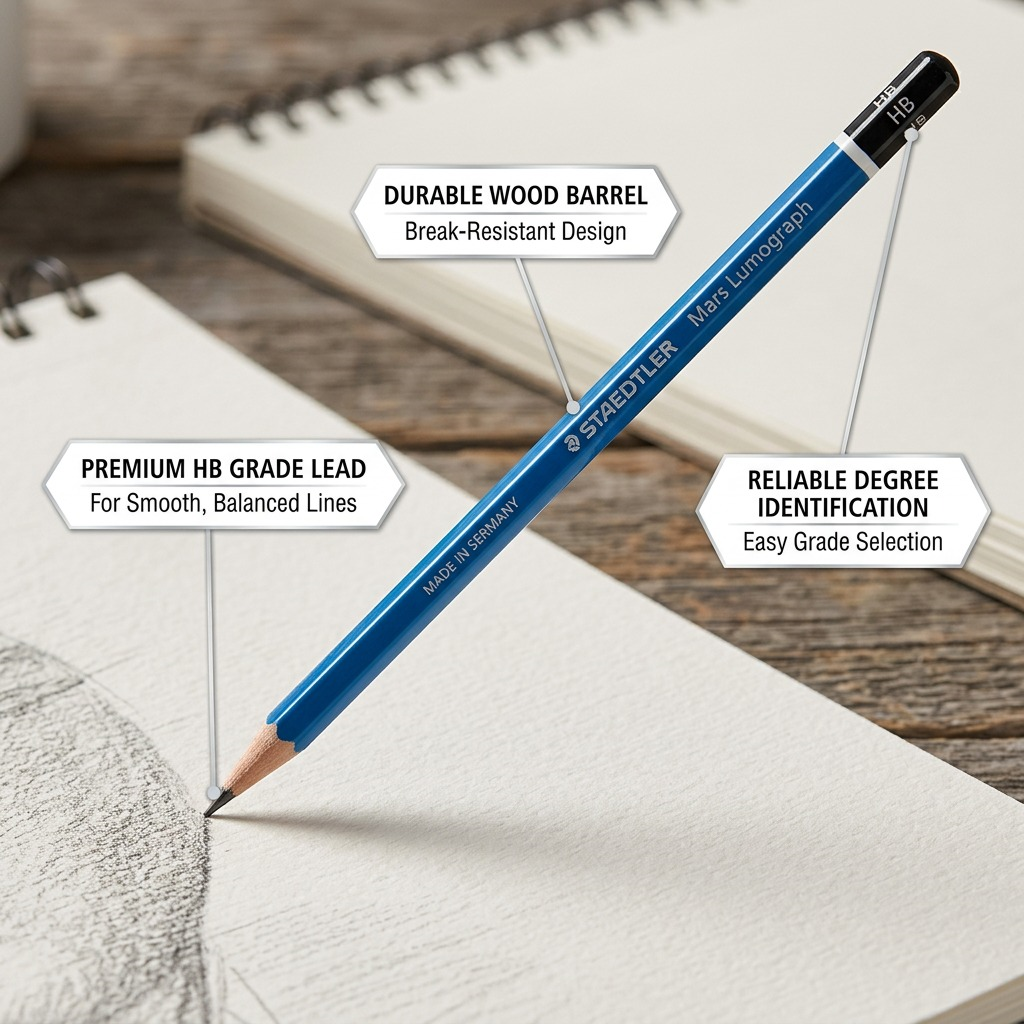 Staedtler Pencil Lumograph HB - Replaces 100-HB-11