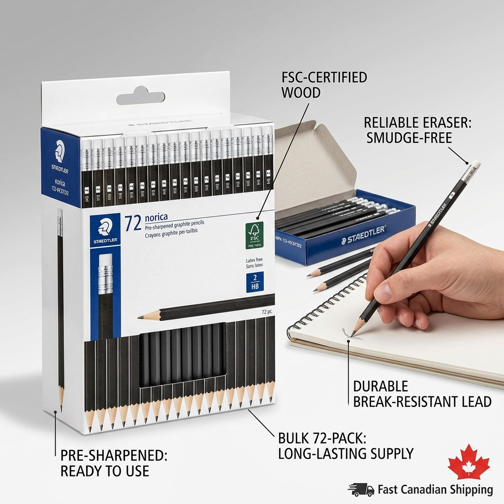 Staedtler Pencil Norica Display 72-Pack FSC 100%