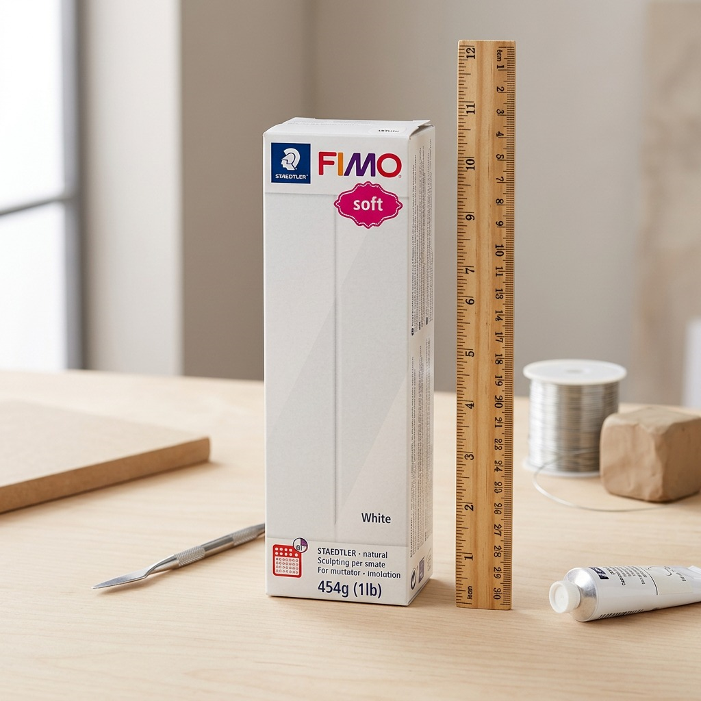 Staedtler Modelling Clay Fimo Soft 454g (1lb) White