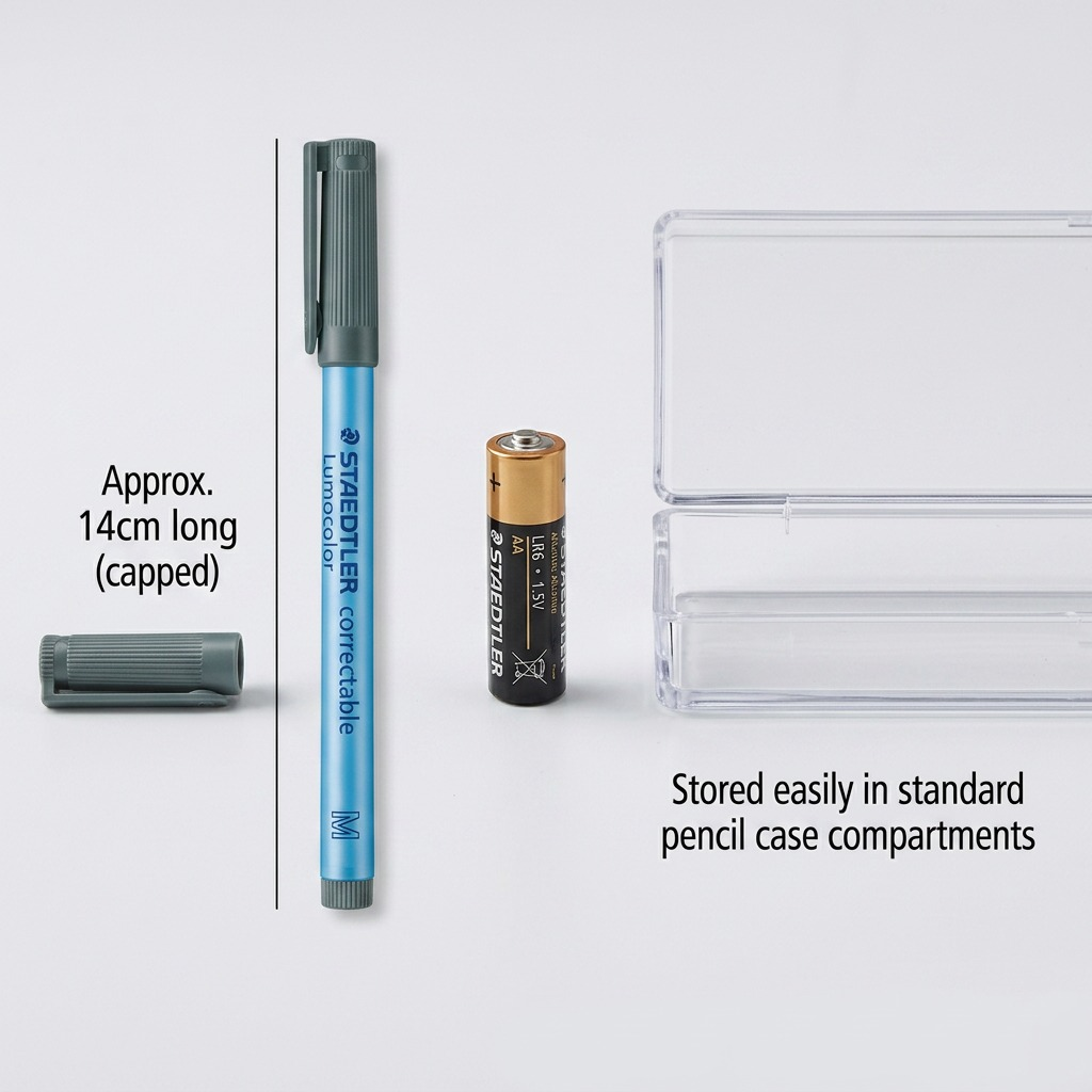 Staedtler Marker Whiteboard + Eraser Medium