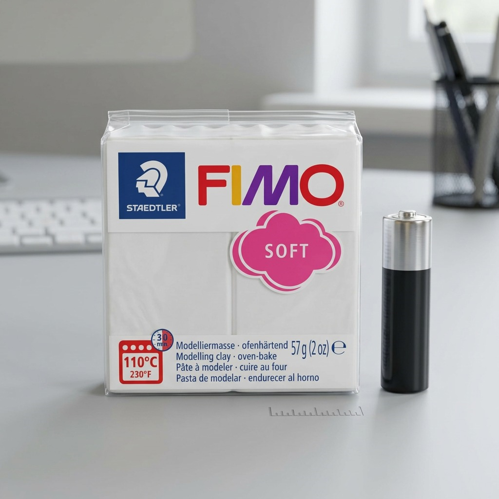 Staedtler Modelling Clay Fimo Soft White 57g (2 oz)