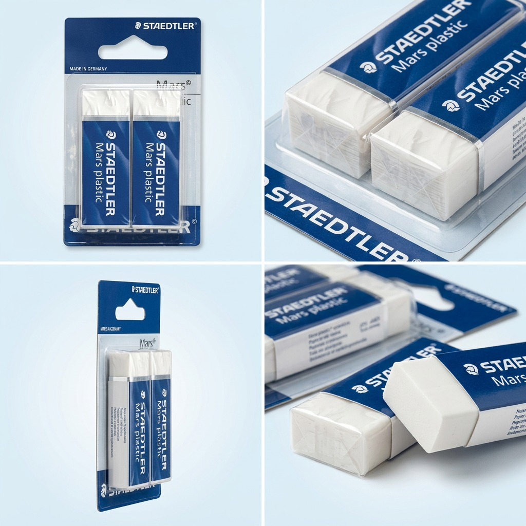 Staedtler Mars N80 Plant Based Eraser - 2 Pack