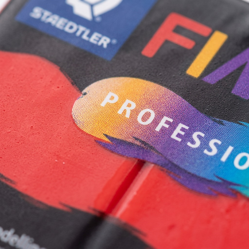 Staedtler Modelling Clay Fimo Professional True Red 57g (2 oz)
