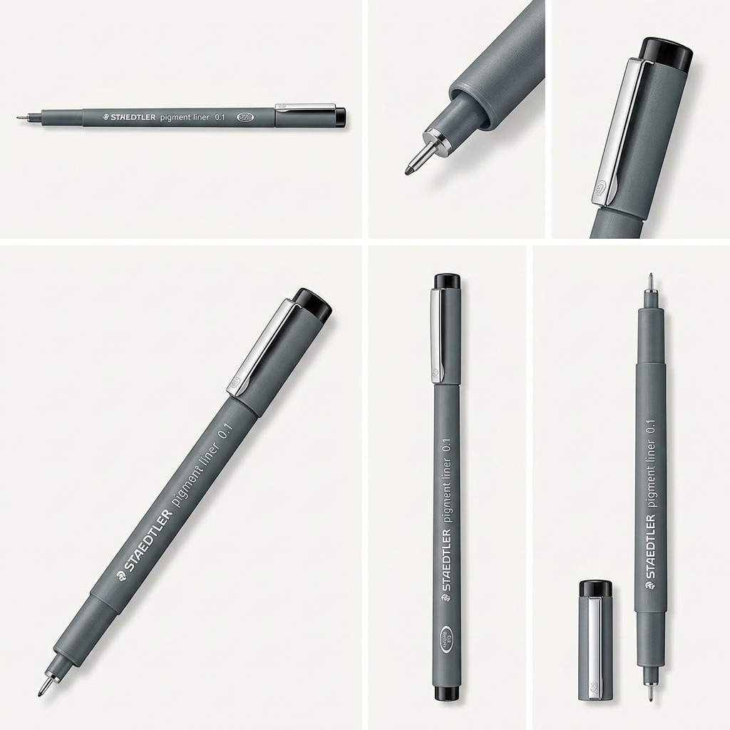 Staedtler Fineliner Pigment Liner 0.1mm Black