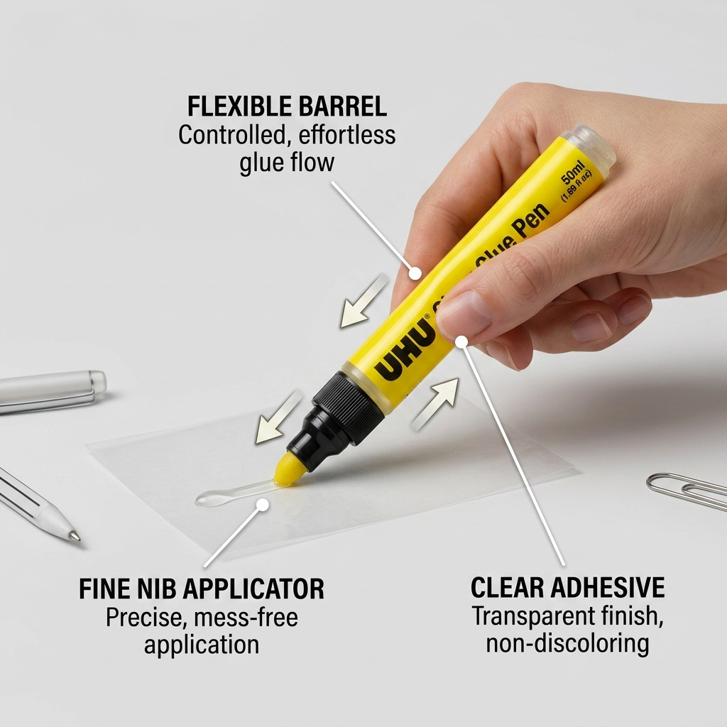 Staedtler UHU Glue Pen, 50ml/1.69fl oz Black