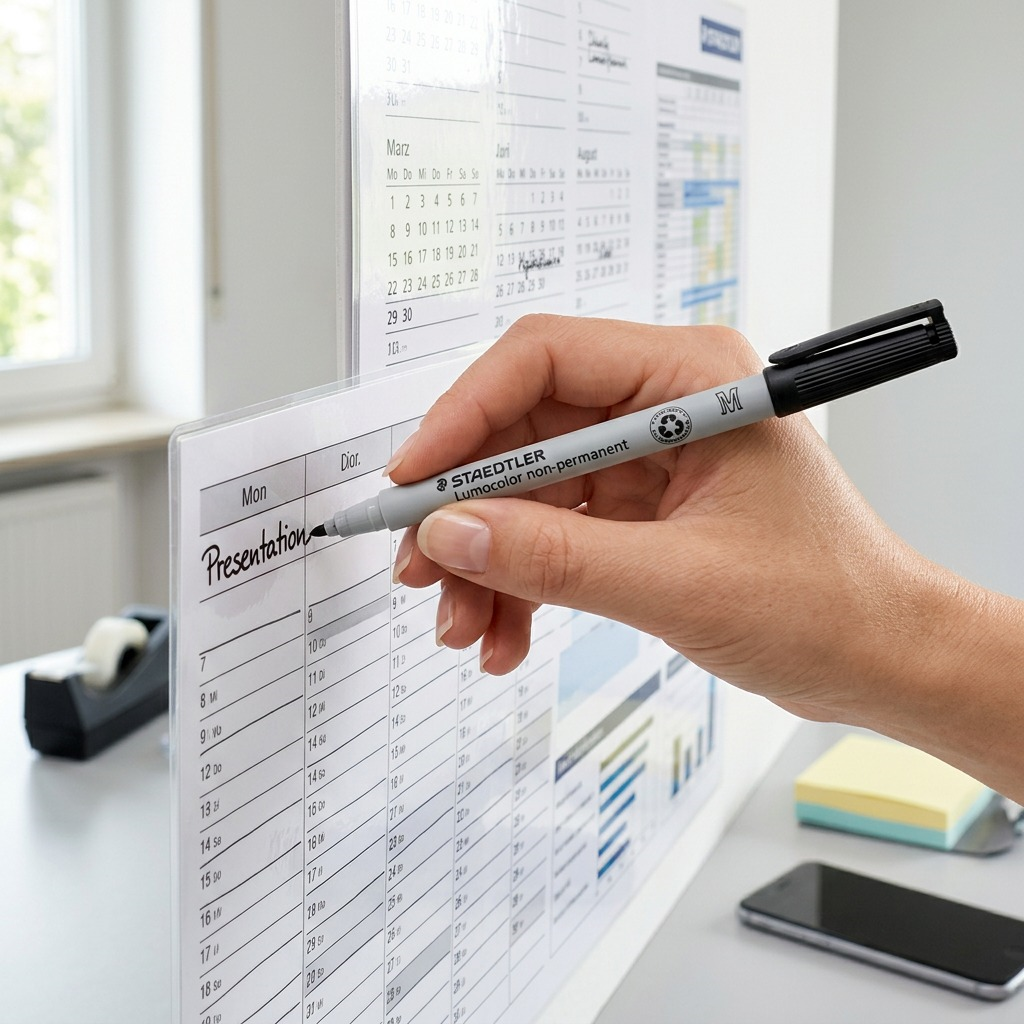 Staedtler Marker Lumocolor Water-Based Medium Black