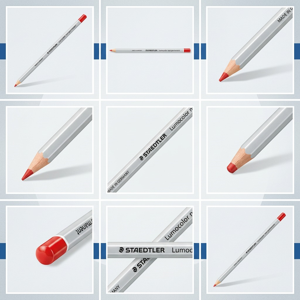 Staedtler Pencil Coloured Omnichrom Red