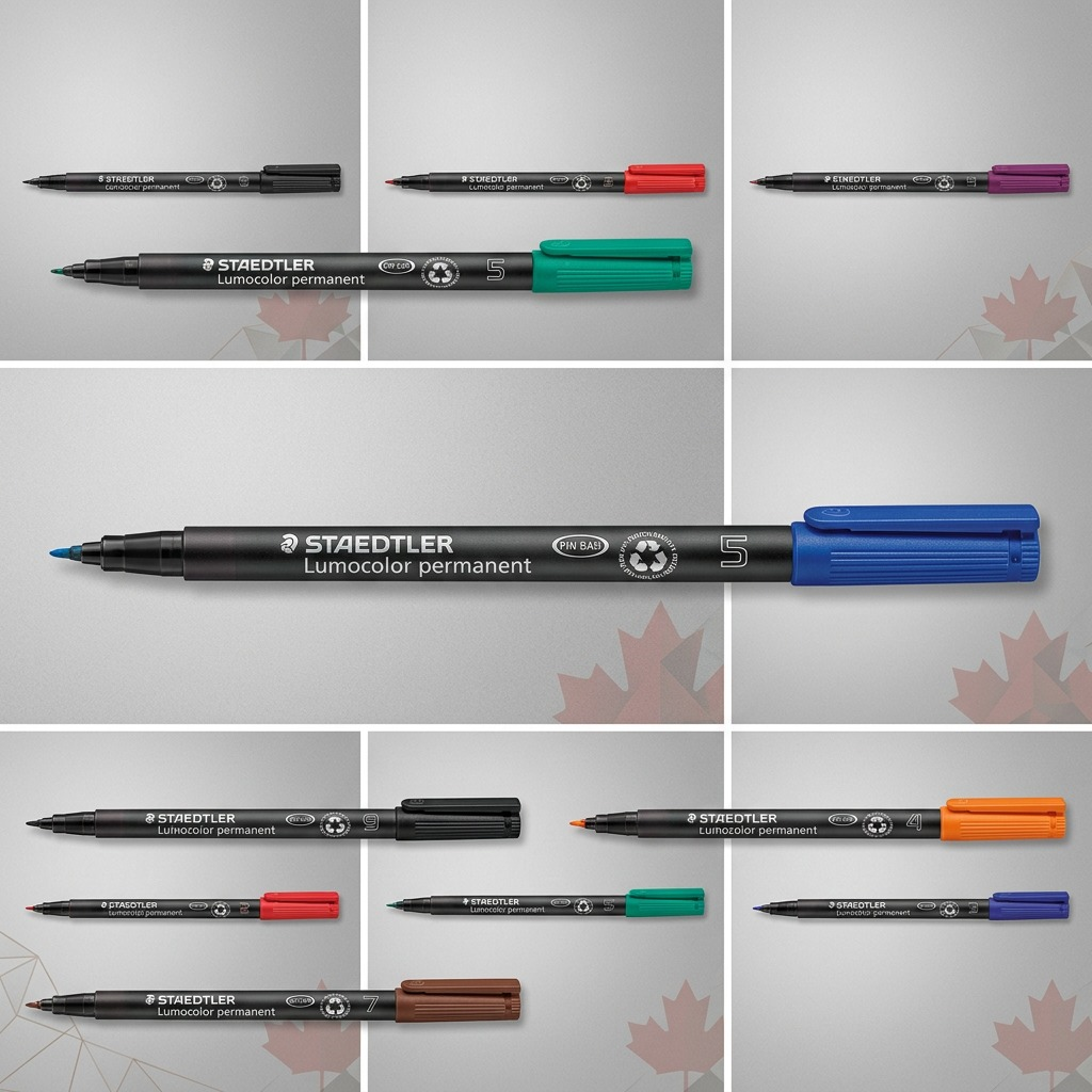 Staedtler Lumocolor Extra Fine Permanent GR Marker