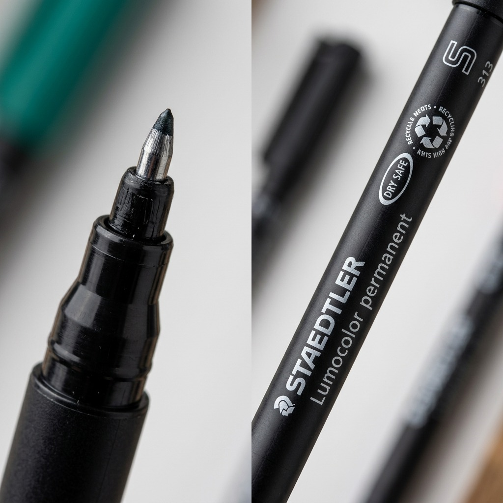 Staedtler Lumocolor Extra Fine Permanent GR Marker