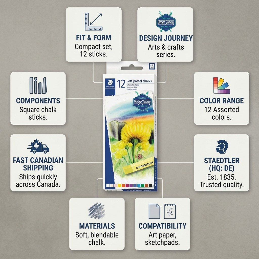 Staedtler Soft Pastel Chalks Assorted