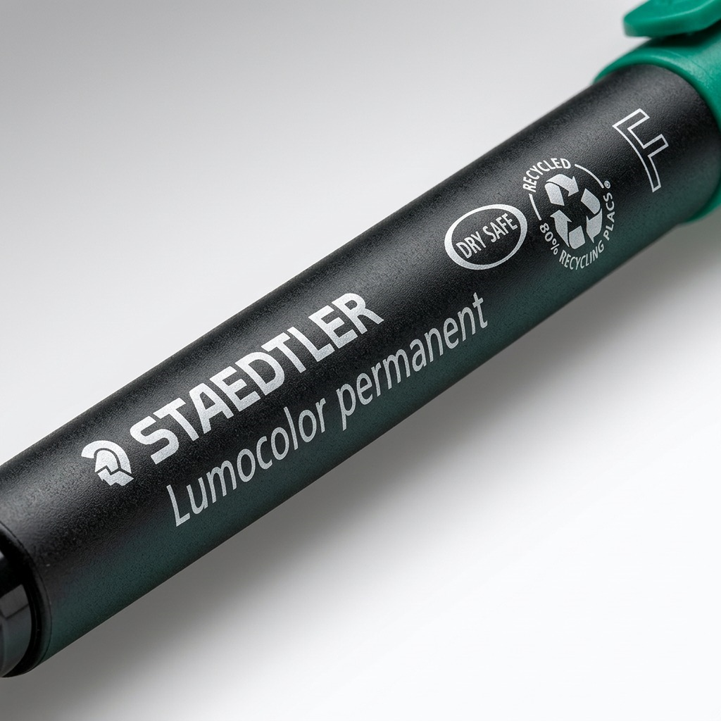 Staedtler Marker Lumocolor Fine Permanent Green