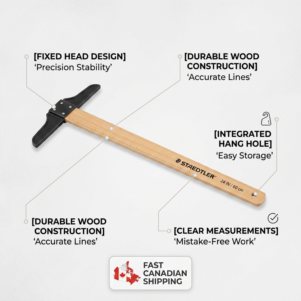 Staedtler T-SQUARE Fixed Head 24-inch