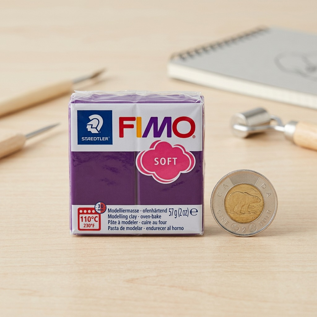 Staedtler Modelling Clay Fimo Soft Plum 57g (2 oz)