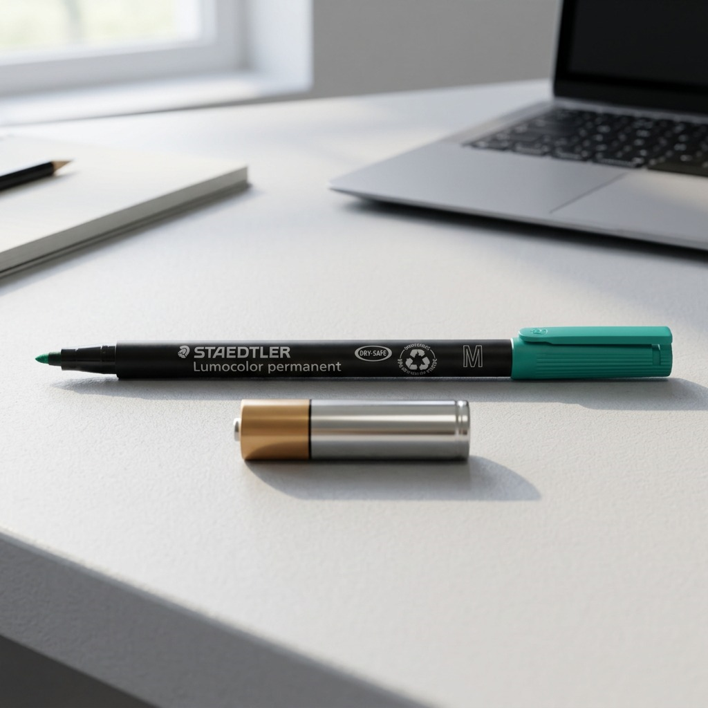 Staedtler Marker Lumocolor Medium Permanent Green