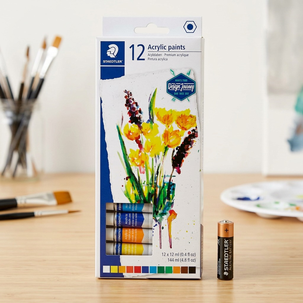 Staedtler Acrylic Paint 12ml Tubes