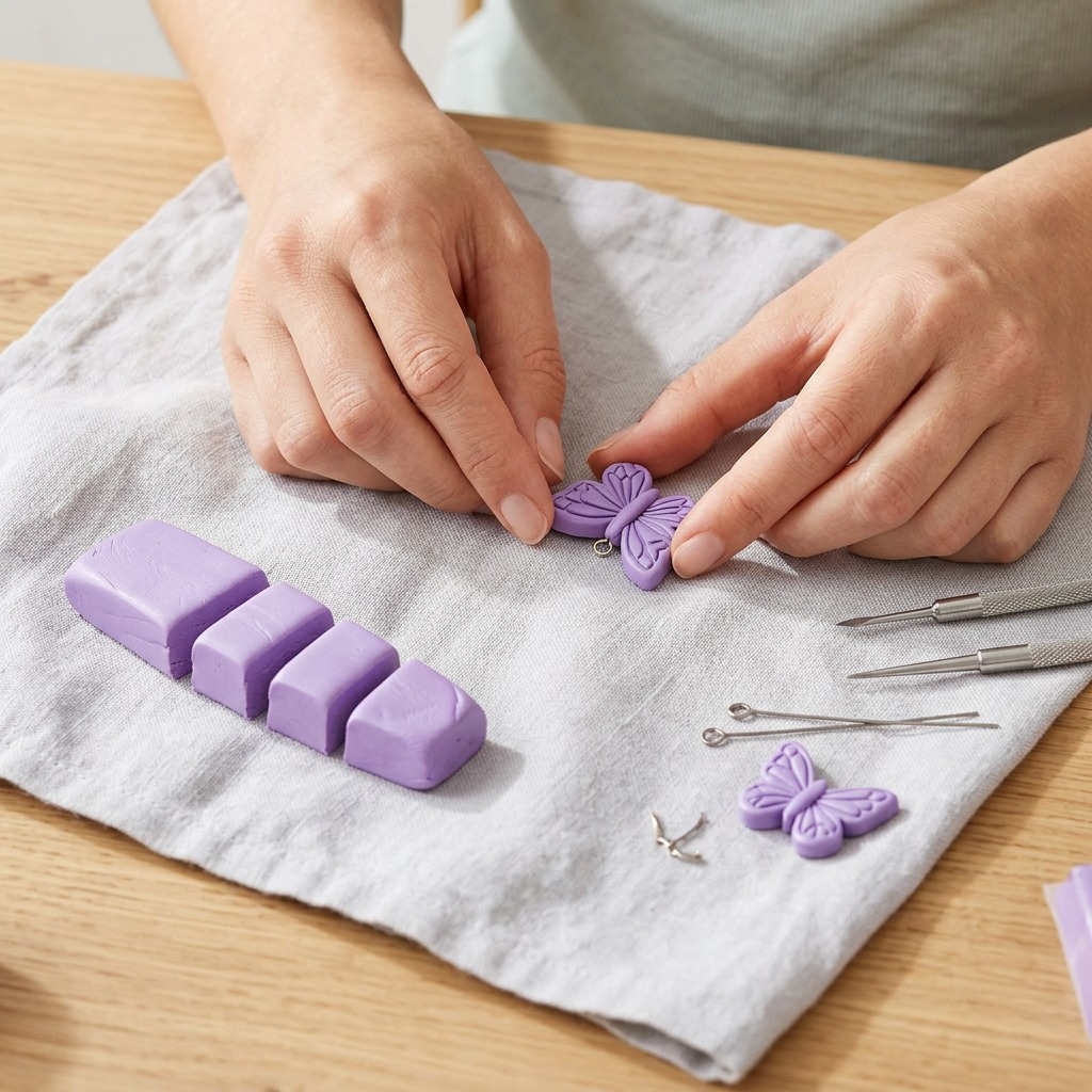 Staedtler Modelling Clay Fimo Effect Purple 57g (2 oz)