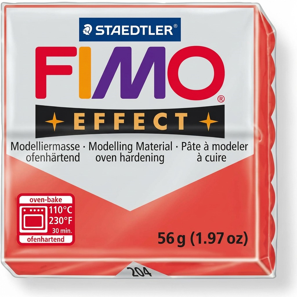 Staedtler Modelling Clay Fimo Effect Red 57g (2 oz)