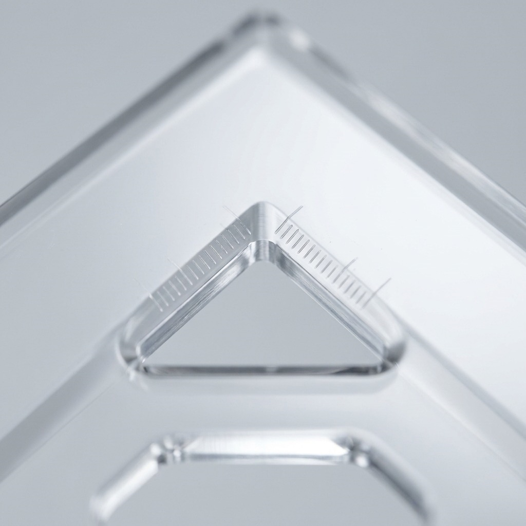 Staedtler Set Square Clear Acryl 12-inch 45/90