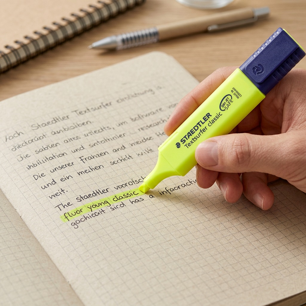 Staedtler Highlighter Textsurfer Fluorescent Yello