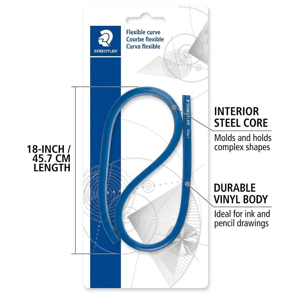 Staedtler Curve Flexible 18-inch 450mm