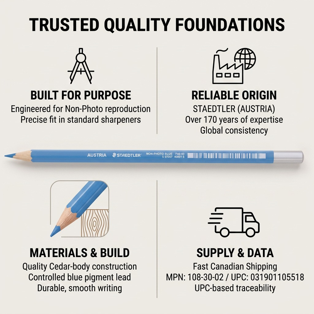 Staedtler Non-PROTO Pencil Blue Lead